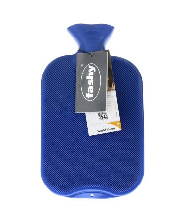 Fashy 6440.54 Hot water bottle half lamella blue