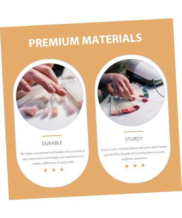 WOFASHPURET 1 Set Nail Art Base Nail Painting Stand Manicure Nail Display Metal Decor Happy New Year Hats Nail Racks for Nail Art Nail Hand Nails Nail Stands for Nail Art Acrylic Accessories - Buy Online on GoSupps.com