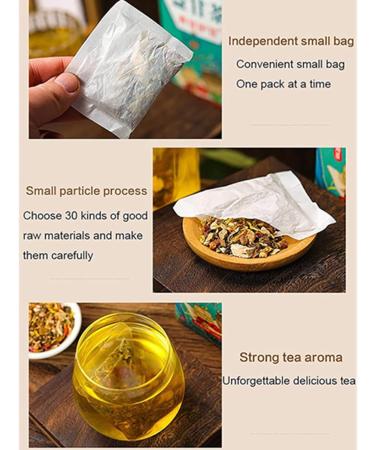 18-Flavor Herbal Chrysanthemun Cassia Seeds Liver Soothing Tea 18 Flavors Of Liver Protection Tea Nourishing Liver And Protecting Liver Tea For All People (2box) - Buy Online on GoSupps.com