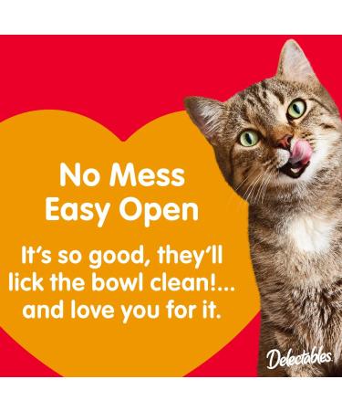 Hartz Delectables Bisque Senior Wet Cat Treats - 12 Count Variety Pack - Buy Online on GoSupps.com