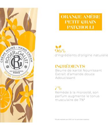 Roger and Gallet Bois d'Orange Hand Cream 30ml - Buy Online on GoSupps.com