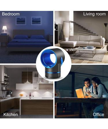 Mosquito Killer-USB Portable UV Insect Killer Quiet 360 Photocatalytic Electric Mosquito Insect Trap Lamp for Camping Bedroom Kitchen Office Home - Buy Online on GoSupps.com