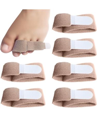 6 Comfortable Hammer Toe Bandages & Separators | Toe Correction & Fixation Set for Pain Relief - Buy Online on GoSupps.com