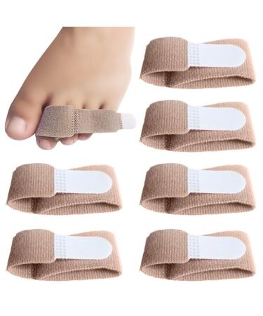 YUAB 4 Pcs Toe Bandages Hammer Toe Correctors | Hammer Toe Separator Finger Splints Set for Crooked Toes Correction of Hammer Toes and Fixation 4 Pcs 6pcs 4 Pcs S