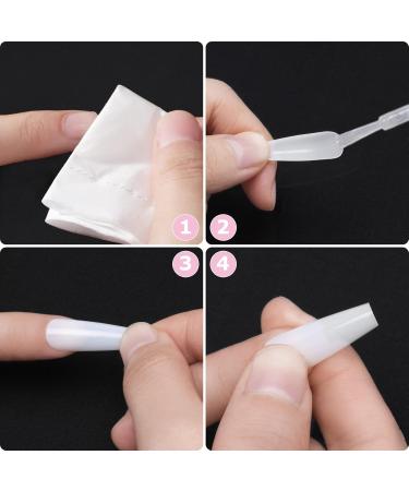 500 Piece White Nail Tips - Acrylic Artificial Nails for Nail Studios & DIY Art - 10 Sizes with Storage Case - Buy Online on GoSupps.com