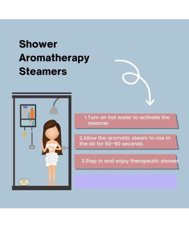 Shower Steamers Variety Pack - 9 Essential Oil Shower Bombs (9 Pack Box) - Buy Online on GoSupps.com