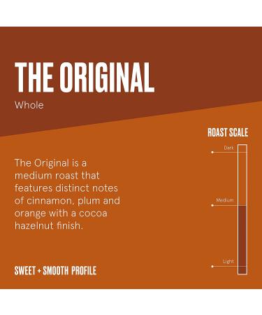 BulletProof Coffee Original Medium Roast Whole Bean 12 oz - Premium Quality Coffee - Buy Online on GoSupps.com