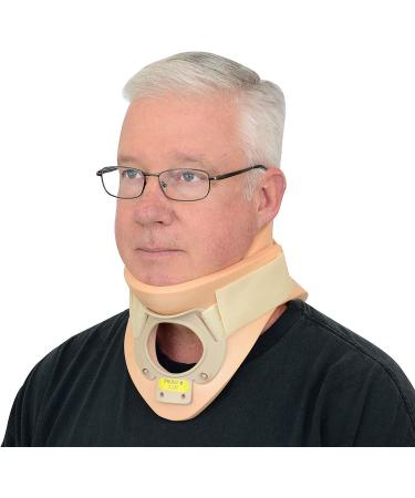 Rolyan Two Piece Medical Neck Brace - Small 2.25H | Immobilization Collar for Neck & Head | Emergency Tracheotomy Access - Ideal for Clinical Use - Buy Online on GoSupps.com