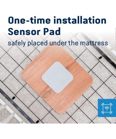 Angelcare AC527 3-in-1 Sensasure Baby Movement Monitor with Video - White - Buy Online on GoSupps.com