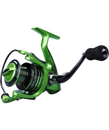 YONGZHI 131BB Fishing Reel - Lightweight & Ultra Smooth Spinning Reel for Saltwater/Freshwater - 1000 Green - Buy Online on GoSupps.com
