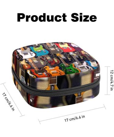 Buy MUOOUM Blue Stars Menstrual Pad Bag with Music Notes | Portable Menstrual Cup Pocket for Teenagers & Women | Color 6 | 4.7x6.6x6.6 | International Shipping Available - Buy Online on GoSupps.com