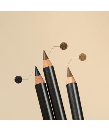 CHADO Brow Boost Eyebrow Pencil with Castor Oil - Shape Fill & Define Brows for Natural Long-Lasting Results - Precise Taupe 650 Application - Buy Online on GoSupps.com