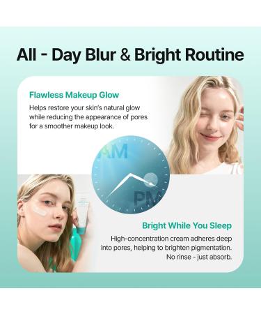 Porethera Real Bifida Blur Cream - Korean Face Moisturizer - Pore Minimizer Face Tone-Up Cream for Blurring Face - Pore Regenerating - Facial Moisturizer for Oily and Acne-Prone Skin, 1.69 fl.oz - Buy Online on GoSupps.com