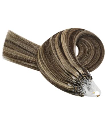 Buy Youngsee Microring Extensions Real Brown Hair 50cm Micro Loop 50g #P4/27 - Premium Quality for International Shipping - Buy Online on GoSupps.com