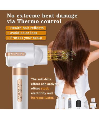 7 in 1 Multistyler Hair Tools - High Speed Blow Dryer & Curling Wand | Coanda Tech Hair Styling Brush & Volumizer - Buy Online on GoSupps.com