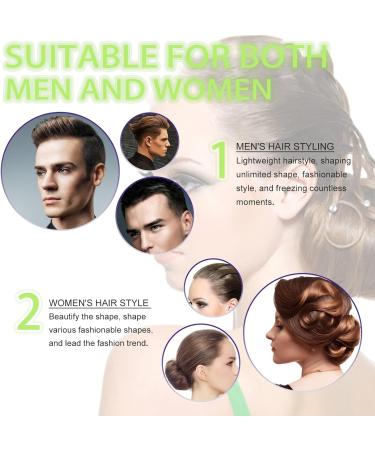 2Pcs Hair Wax Stick & Comb Set for Smooth Styling | Anti-Frizz Non-greasy Hair Pomade Stick for Flyaways | 4Pcs Slick Brush Included - Buy Online on GoSupps.com