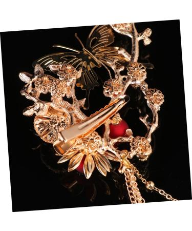Angoily 1 Pair Vintage Hair Clips Hair Accessory for Women Chinese Style Hair Accessories Metal Tassel Barrettes Hair Barrettes Vintage Decor Hair Decorations Metal Hair Claw Clips Wedding - Buy Online on GoSupps.com