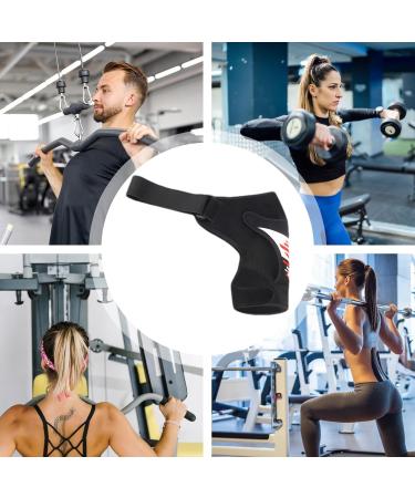 Shoulder Support Brace | Arm Bracelet Upper Arm - Adjustable Shoulder Brace Shoulder Strap Pad Arm Bracelet Upper Arm Breathable Design For Women Men For Everyday Activities Red - Buy Online on GoSupps.com