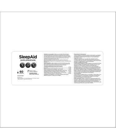 Maxion SleepAid Extra with Skullcap and Ashwagandha to Help Promote Sleep and Increase Total Sleep Time 60 Vegetable Capsules - Buy Online on GoSupps.com