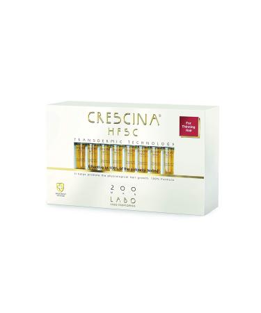 Crescina HFSC Transdermic Technology for Men - 200 Hair Growth Ampoules | International Shipping Available - Buy Online on GoSupps.com