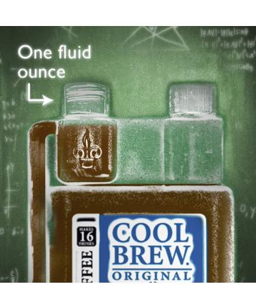 CoolBrew Original 6 Pack - 16 Drinks Per Bottle - Fresh Cold Brew Liquid Concentrate - Unsweetened & Preservative-Free - 16.91 fl oz, Pack of 6 - Buy Online on GoSupps.com