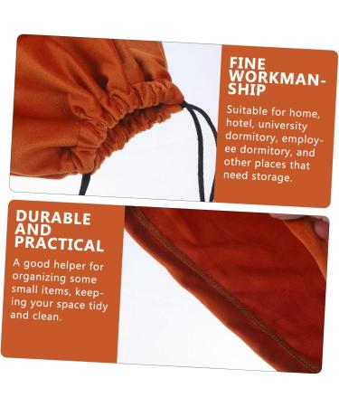 Healeved Hair Dryer Storage Bag Hair Dryer Bags Drawstring Jewelry Pouches Travel Bag Organizer Pvc 32x28x0.6cm Coffee - Buy Online on GoSupps.com