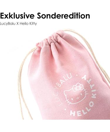 Lucybalu X Hello Kitty Cat Toy Filz Balls | Natural Cat Play Balls from Nepal | Set of 6 Pink | Fun Eco-Friendly Toys for Cats - Buy Online on GoSupps.com