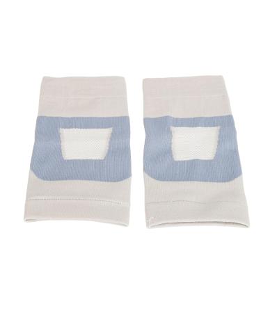 Fabater Knee Sleeve - Non-Slip Compression Support | Breathable Light Gray Fitness Gear (M) - International Shipping Available - Buy Online on GoSupps.com
