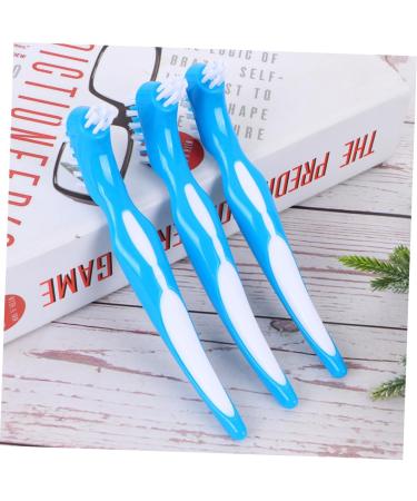 Frcolor 3ST False Toothbrush & Prosthesis Cleaning Accessories - Mini Brushes & Tablets for Gentle Care - Buy Online on GoSupps.com
