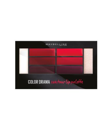 Gemey Maybelline Lip Contour Palette for Lips Crimson