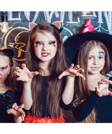 Frcolor Cat Ear Hair Clips - 6 Pairs Glittery Fabric Clips for Girls & Women | Perfect for Daily Wear Parties & Cosplay - Buy Online on GoSupps.com