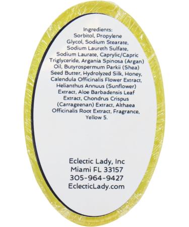 Buy Eclectic Lady Lemon Seed & Parsley Shampoo Bar - Argan Oil & Silk Protein - 4 oz - Natural Hair Care - Buy Online on GoSupps.com
