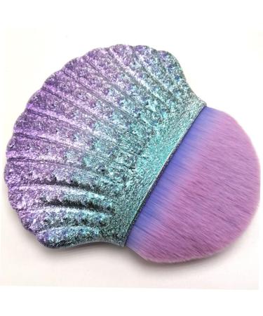 Mikinona Single Handle Powder Brush - Soft Travel Blusher & Foundation Makeup Tool - Portable Cosmetic Brush for Flawless Application - Buy Online on GoSupps.com