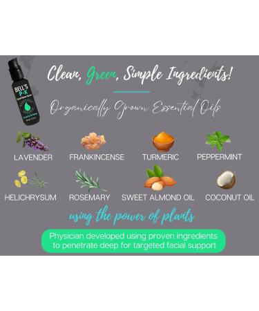 Dr. A's Bell's P-X Facial Revive Stick | Organic Essential Oil Blend for Muscle Relief & Healthy Circulation | Frankincense Helichrysum & Turmeric - Buy Online on GoSupps.com
