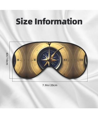 Law of The Compass Navigation Soft Sleep Mask for Women Breathable Eye Patch Perfect for Travel and Relaxation - Buy Online on GoSupps.com