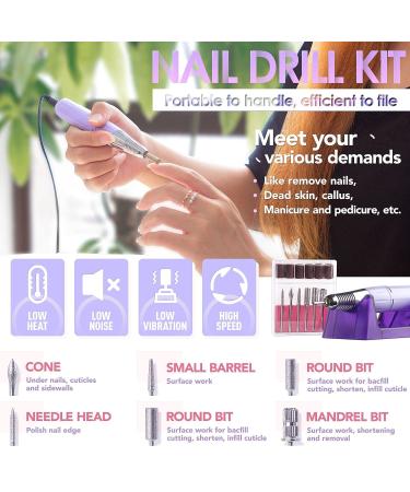 Gellen 24 Colors Gel Nail Kit with UV/LED Light, 72W Nail Dryer, Nail Drill, Base & Top Coat All-In-One Manicure Gift Set for Nail Art Designs, Glitter Starter Set - Fire & Ice - Buy Online on GoSupps.com
