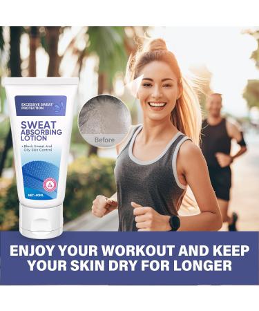 Face Antiperspirant Face Sweat Blocker for Facial Perspiration & Shine Suitable for Men & Women 60ml - Buy Online on GoSupps.com