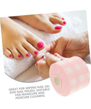 Beaupretty 3 Rolls cotton wipes Nail Art Cleaner Pads Nail Polish Wipes pure cotton makeup removing wipes - Buy Online on GoSupps.com