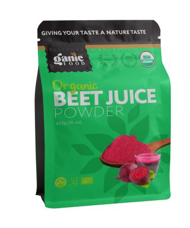 Organic Beet Root Juice Powder 16 Ounces