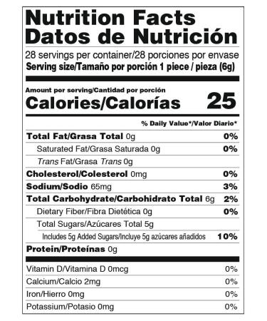 Jovy Revolcaditas Chili Watermelon Candy 6oz Bag - Spicy Watermelon Chili Flavor - 6 Ounce Pack of 1 - Buy Online on GoSupps.com