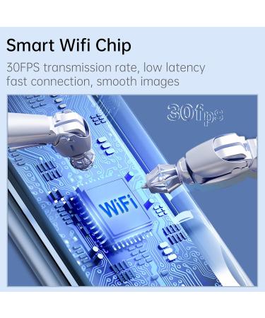 Ear Camera Ear Wax Removal Tool 1080P HD Visual Ear Cleaner Earwax Remover with 6 LED Lights Wireless Otoscope Ear Spoon Cleaning Kit for iPhone iPad Android Smart Phones - Buy Online on GoSupps.com