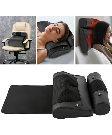 Shiatsu Neck Massage Device - 10 Massage Heads 3D Modes & Timer for Muscle Pain Relief - Black - Buy Online on GoSupps.com