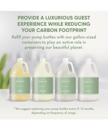 Buy Terra Pure 15-Piece Ecobox All-In-Kit | Green Tea Soap Shampoo & Conditioner Set | Bulk Hotel Toiletries & Personal Care Products - Buy Online on GoSupps.com