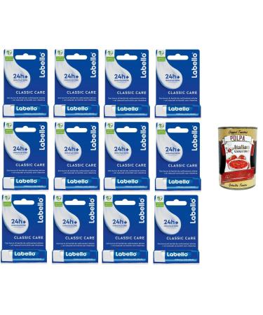 Italian Gourmet E.R. Classic Care Classic Lip Balm that Melts on Lips 12 x 5.5 g + Italian Gourmet Pulpa 400 g