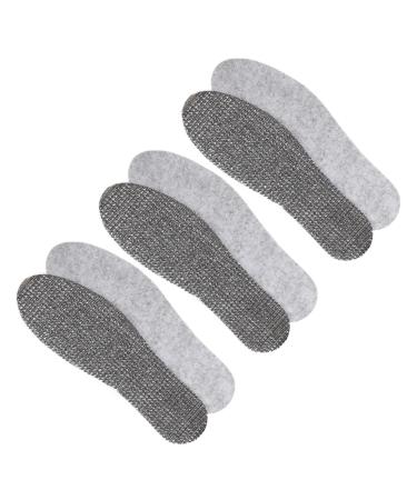 FRCOLOR 3 Pairs Insole Foam Shoe Inserts Breathable Shoe Cushions Sports Accessories Mens Compression Stockings Toilet Riser Pregnancy Test Kit for Aluminum Foil Gel Man Tailoring White