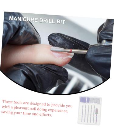 Housoutil 1 Set Nail Polisher Nail Grooming Kit Nails Gel Diamond Grinding Head Electric Nail File Power Tools Cleaning Gel Hat with Ponytail Wig Para U as Pedicure Corundum Manicure Tools - Buy Online on GoSupps.com