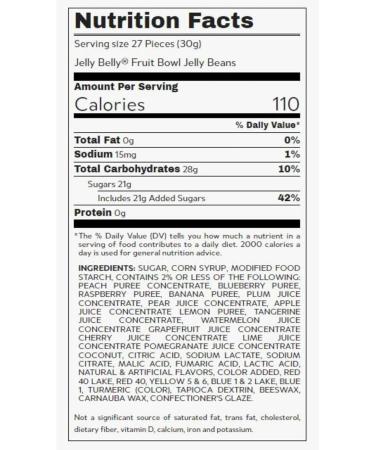 Jelly Belly Fruit Bowl Gourmet Jelly Beans 3-Pack Bundle - Christmas & Holidays Candy - Vegan Candy Dairy Free Snacks Kosher Candy Gluten Free Bulk Candy Stocking Stuffers for Teens - Buy Online on GoSupps.com