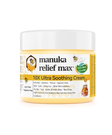 Manuka Honey Tea Tree oil Drawing Salve Cream Ingrown Hair Boil Splinters Insect Bite Cyst Removal Patch Chigger Carbuncle Pilonidal Bug Mosquito Spider Bee Sting For Itchy Dry Cracked 2 Ounce(1 Pack)