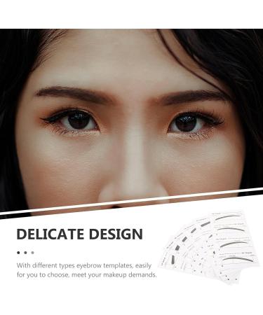 Cabilock Lot de 6 Pochoirs Jetables pour Sourcils Femme Autocollants de Maquillage Sourcils Tailles Vari es Usage Unique Mod le de Maquillage Outil Pratique pour Salon et Domicile - Buy Online on GoSupps.com