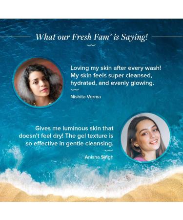 Aqualogica illuminate+ Smoothie Face Wash with Wild Berries & Alpha Arbutin for Gently Exfoliates & Hydrates Skin | For Combination & Dry Skin -100ml - Buy Online on GoSupps.com